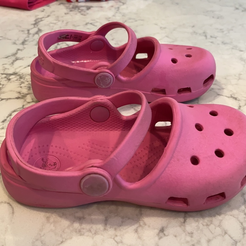 Crocs Girls Size 9 - Picture 4 of 8